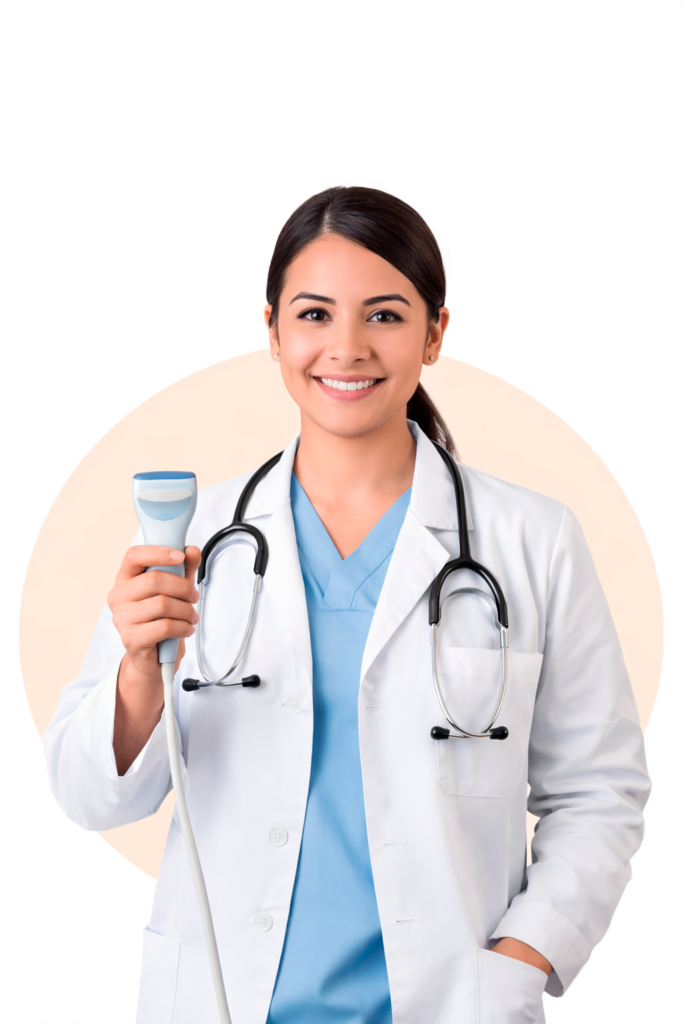 equipo médico para algología intervencionista en procedimiento hospitalario